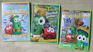 Veggie Tale DVD 3 for 1 price